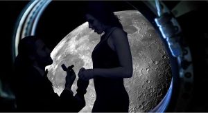 Πρόταση γάμου σε πτήση πάνω από τη Σελήνη από το 2022