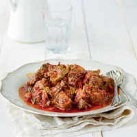 Μοσχάρι με ούζο