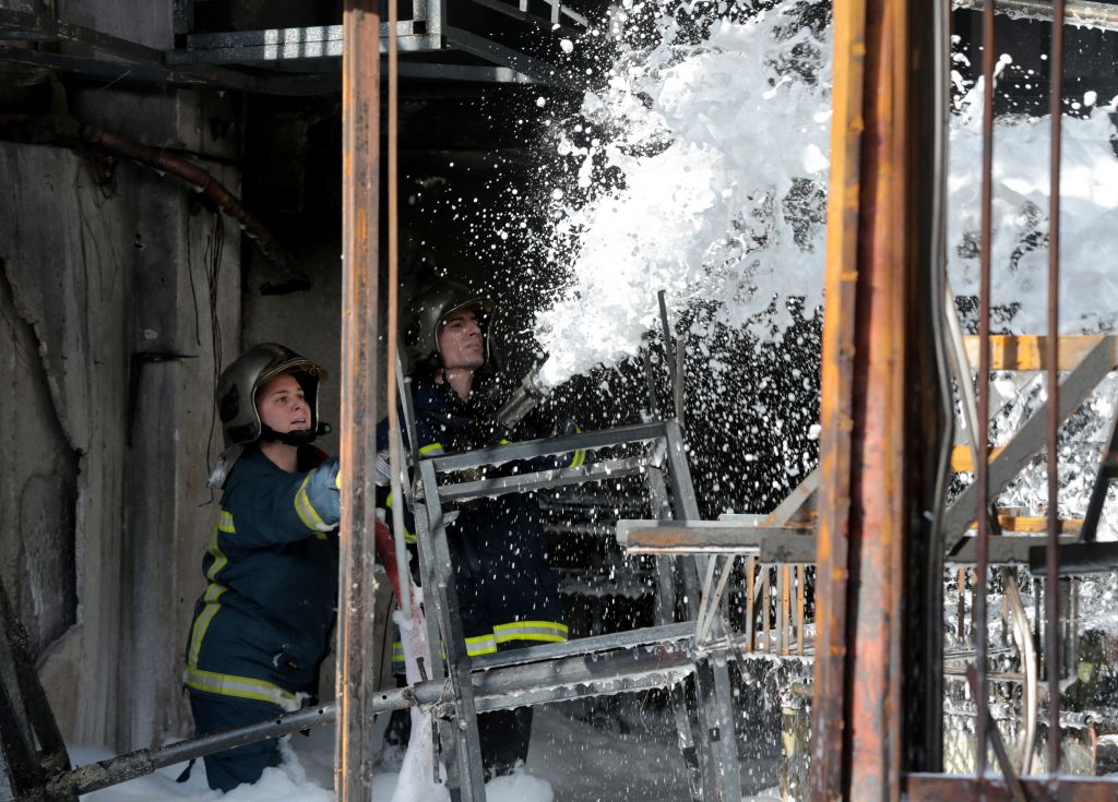 Πυρκαγιά σε βιοτεχνία στο Μεταξουργείο