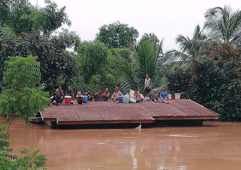 Λάος: Εκατοντάδες αγνοούμενοι από την κατάρρευση υδροηλεκτρικού φράγματος