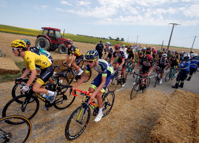 Οι ποδηλάτες έπεσαν σε μπλόκο!