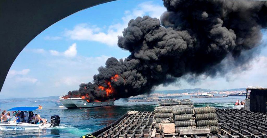 Ισπανία: Δύο σοβαρά τραυματίες από φωτιά σε τουριστικό πλοίο