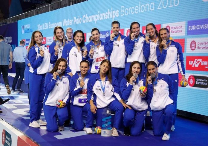 Ευρωπαϊκό πρωτάθλημα πόλο : Ασημένιο μετάλλιο για την εθνική γυναικών