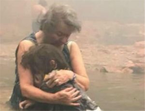 Φωτιά: Η συγκλονιστική ιστορία της γιαγιάς και του 9χρονου κοριτσιού