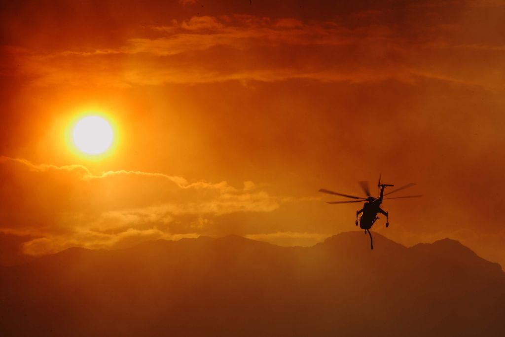 Νέα πυρκαγιά στην Πάρο στο ίδιο σημείο με χθές