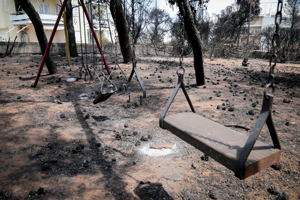 Αστεροσκοπείο: Χάρτης δείχνει καταστροφή του 70% της έκτασης στο Μάτι