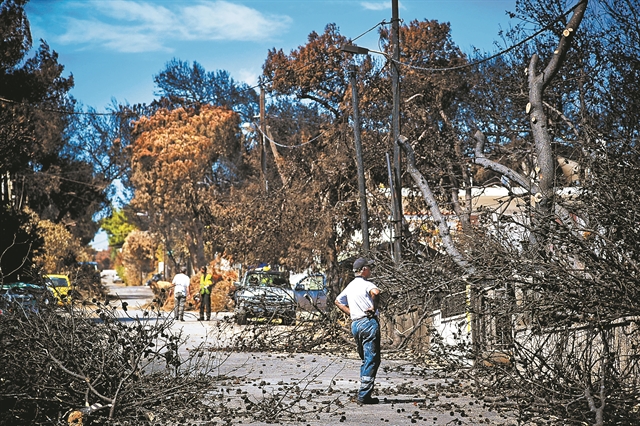Κραυγή αγωνίας για βοήθεια μέσα από τα καμένα