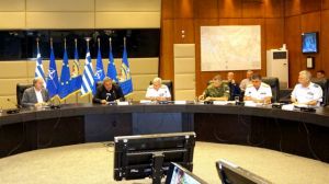 Σε κλίμα πένθους η τελετή παράδοσης – παραλαβής στο υπουργείο Αμυνας