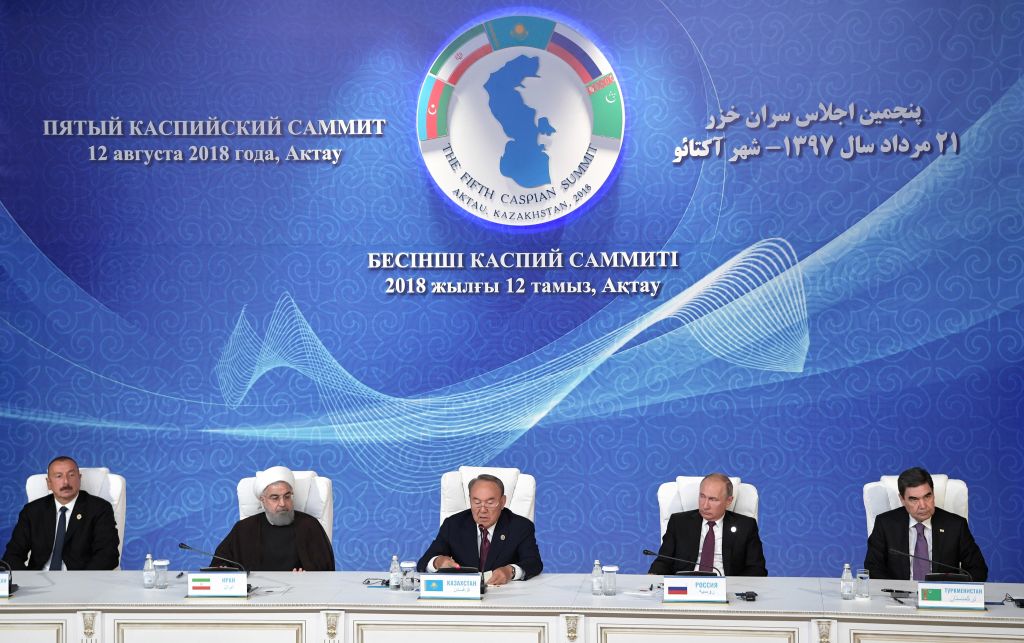 Συμφώνησαν για το νομικό καθεστώς της Κασπίας