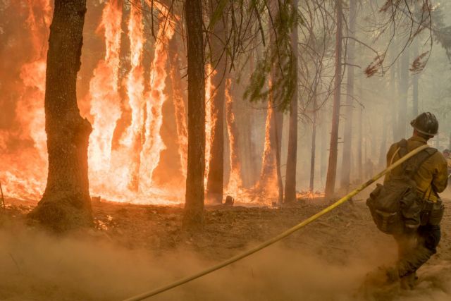 Νεκρός πυροσβέστης στις καταστροφικές πυρκαγιές της Καλιφόρνια