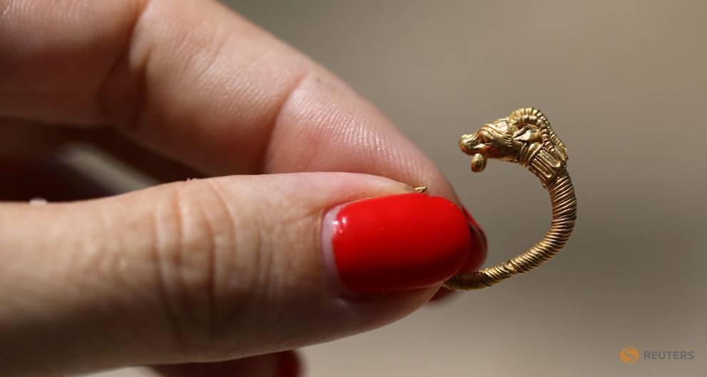 Χρυσό σκουλαρίκι 2.200 ετών ανακαλύφθηκε στην Ιερουσαλήμ