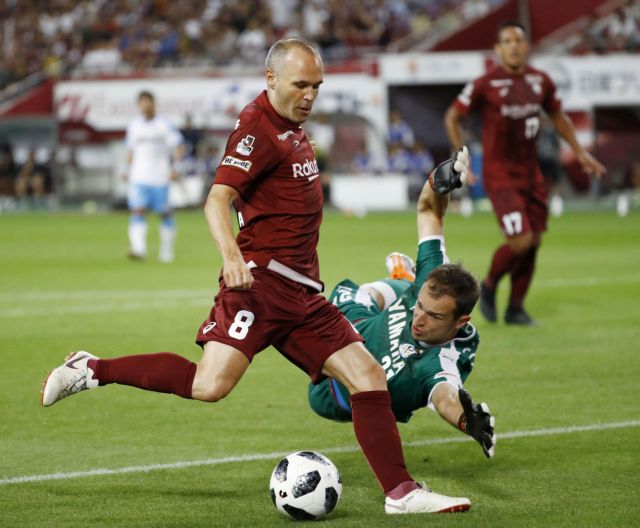 Πρώτο γκολ για τον Ινιέστα στην Ιαπωνία