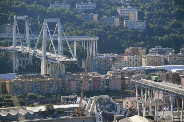 Γένοβα: Εισαγγελική έρευνα για την κατάρρευση της οδογέφυρας – 35 οι νεκροί