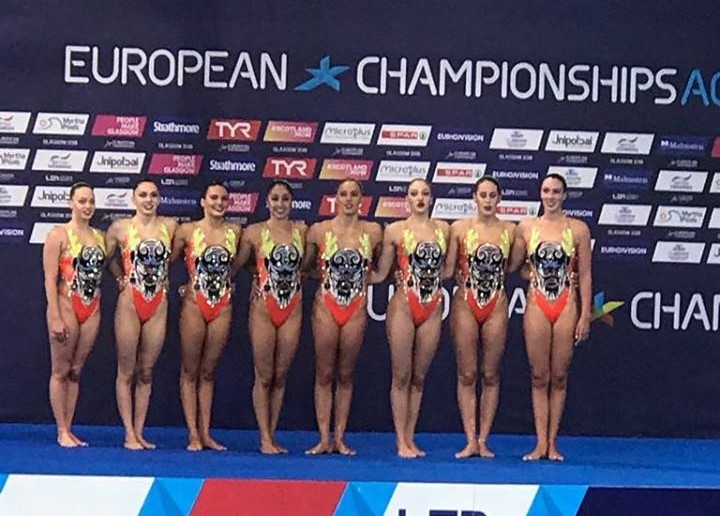 Πέμπτη θέση τα κορίτσια της συγχρονισμένης κολύμβησης