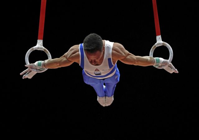 Τέταρτο σερί χρυσό στους κρίκους ο Πετρούνιας