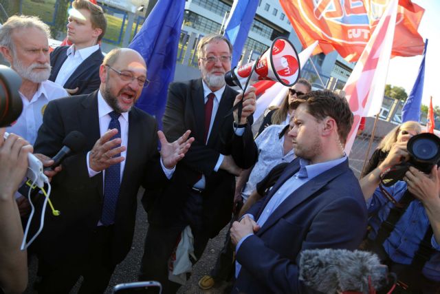 Ο Σουλτς επισκέφθηκε τον Λούλα στη φυλακη