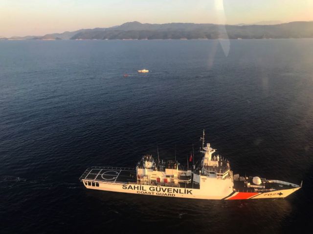 Τούρκοι λιμενικοί ζητούν χαρτιά από Ελληνες ψαράδες σε διεθνή ύδατα