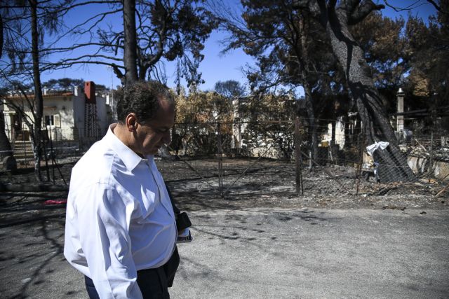 Συνάντηση Σπίρτζη με επιτροπή κατοίκων του Νέου Βουτζά για την επόμενη μέρα των πυρκαγιών