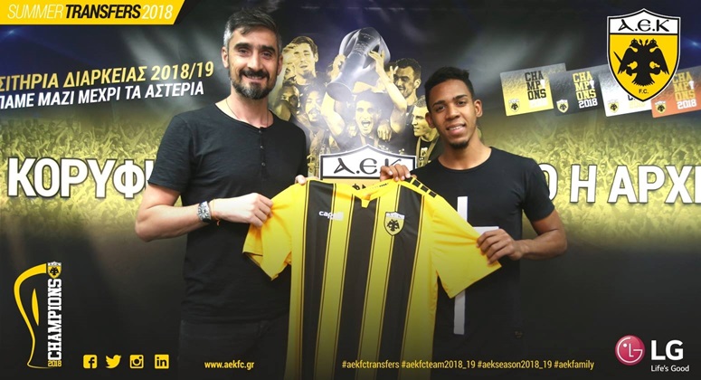 Η ΑΕΚ ανακοίνωσε την απόκτηση του Πέδρο Βίτορ