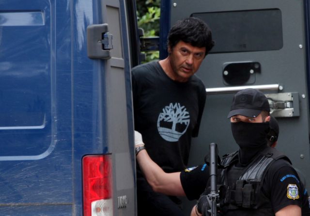 Στις φυλακές Χαλκίδας μεταφέρθηκε ο Χριστόδουλος Ξηρός