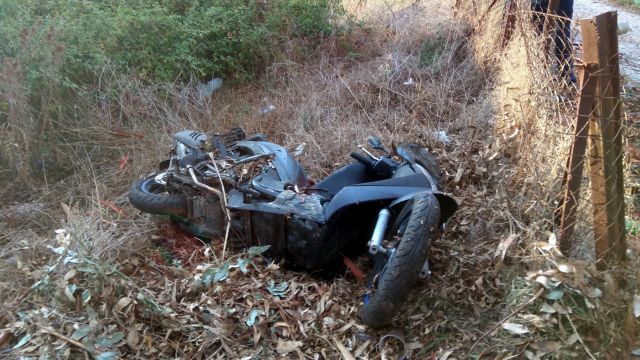 Νεκρός ο συνεπιβάτης μοτοσικλέτας στη Λαμία