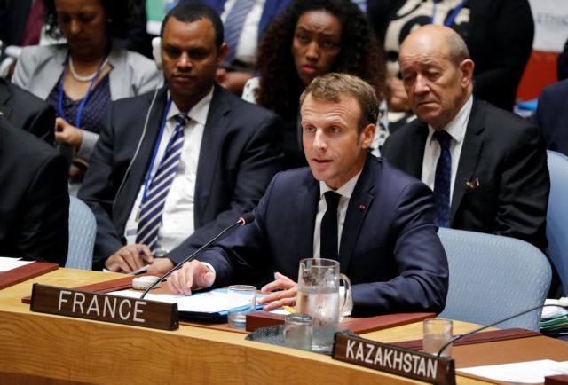 Στην περίπτωση του Ιράν η πολιτική κυρώσεων δεν αρκεί κατά τον Μακρόν