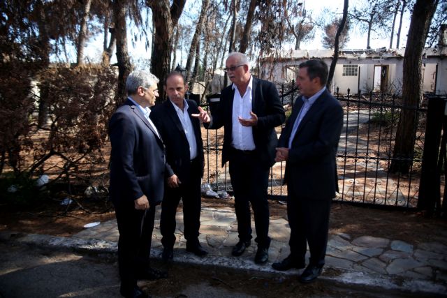 Συμπαράσταση Ευρωκοινοβουλίου στους πυρόπληκτους εξέφρασε ο Μπούλμαν