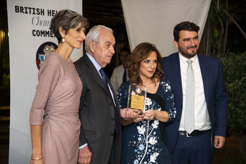 Τιμητική διάκριση για τον επιχειρηματία Γιώργο Δαυίδ από το Ελληνοβρετανικό Επιμελητήριο