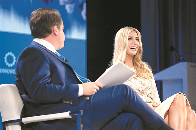 Η Ιβάνκα Τραμπ και οι προσωπικότητες από την Ελλάδα