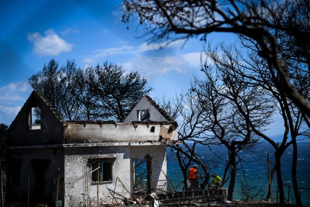 Μάτι : Συνεχίζονται οι εργασίες αποκατάστασης από τον ΟΤΕ