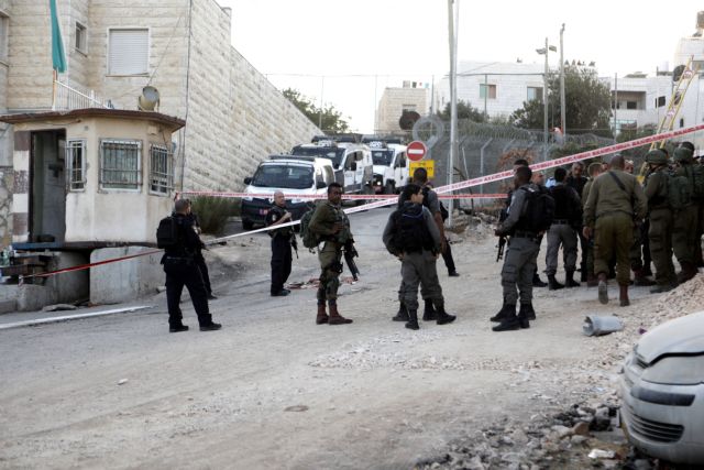 Νεκρός Παλαιστίνιος από ισραηλινά πυρά κοντά στη Χεβρώνα