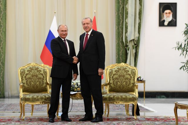 Συνάντηση Πούτιν-Ερντογάν τη Δευτέρα