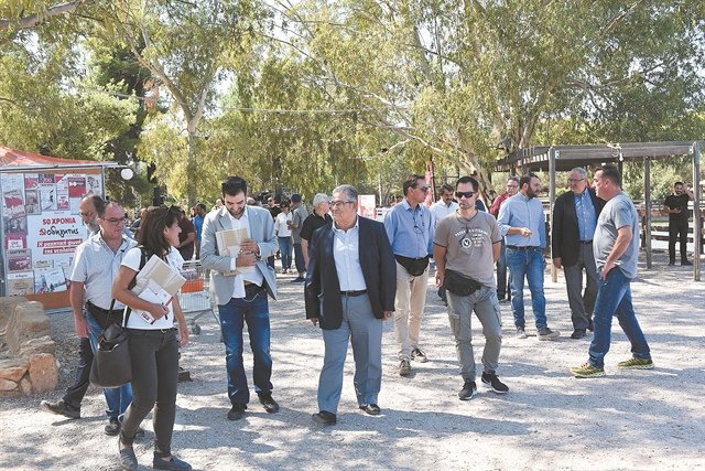 Το Πάρκο Τρίτση έγινε (από χθες) Κόκκινη Πλατεία