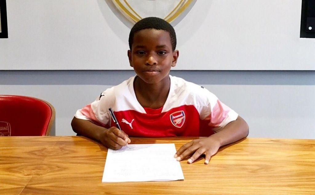 Η Αρσεναλ ανακοίνωσε 9χρονο ποδοσφαιριστή