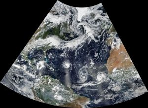 Το τρίγωνο των τυφώνων στον Ατλαντικό