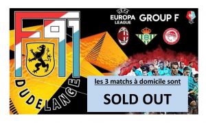 Η Ντουντελάνζ ανακοίνωσε sold out στα εντός έδρας παιχνίδια