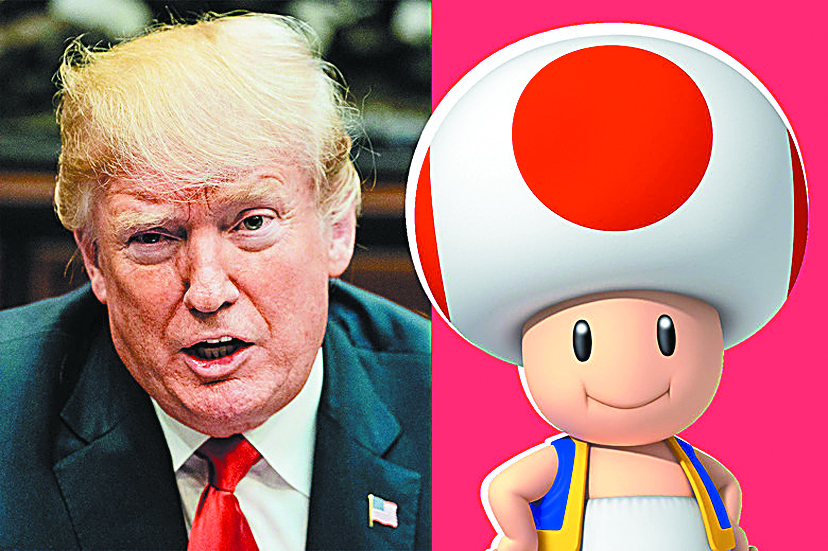 Το πέος του Τραμπ και το μανιτάρι Τοντ