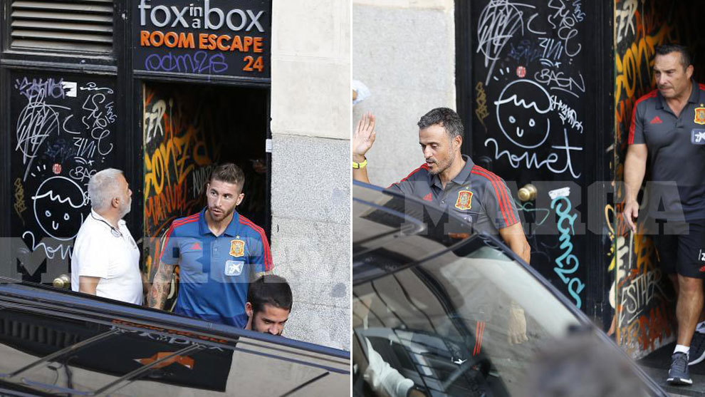 Φοβερό: Ο Λουίς Ενρίκε πήγε την Εθνική Ισπανίας σε escape room! (pics)