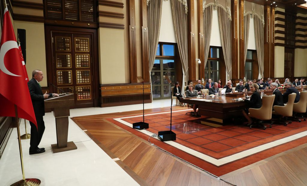 Ενίσχυση των σχέσεων με τις ΗΠΑ βλέπει ο Ερντογάν