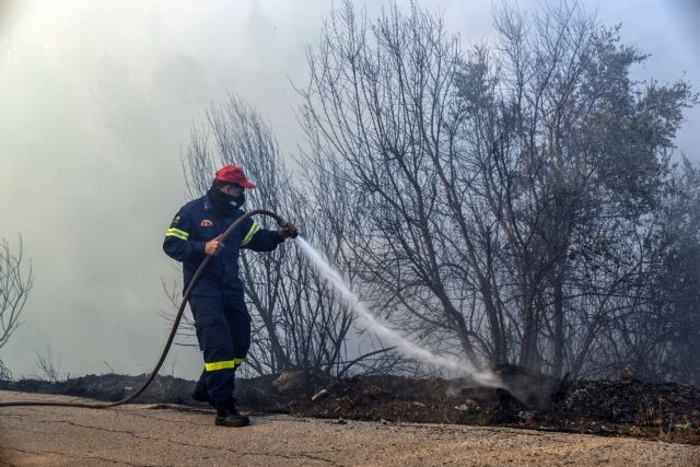 Σε πλήρη εξέλιξη μεγάλη πυρκαγιά στη Ζάκυνθο