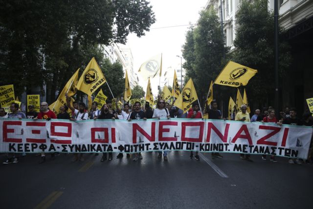 Αντιφαστιστική πορεία για τον Παύλο Φύσσα στο Κερατσίνι