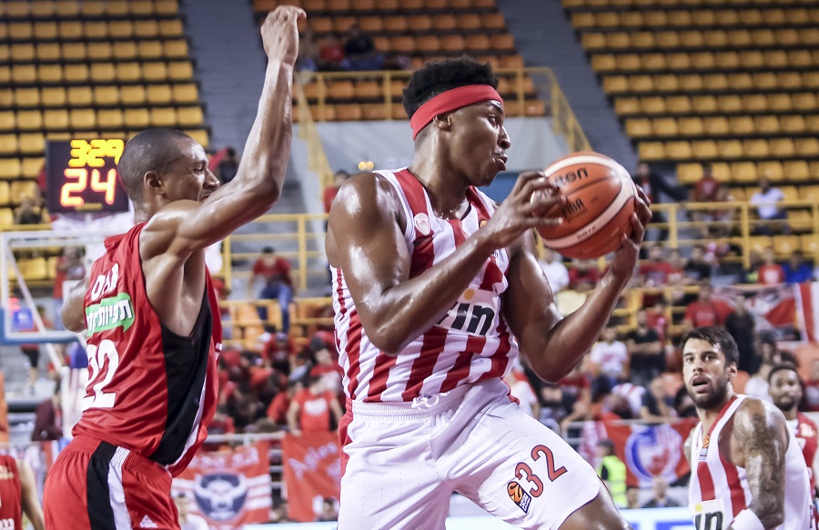 Ολα καλάθια του Ολυμπιακού απέναντι στη Χάποελ (video)