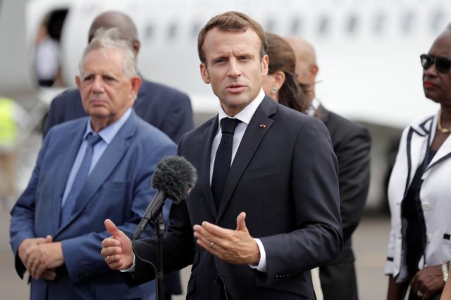 Ο Μακρόν στο πλευρό των προοδευτικών και των δημοκρατών