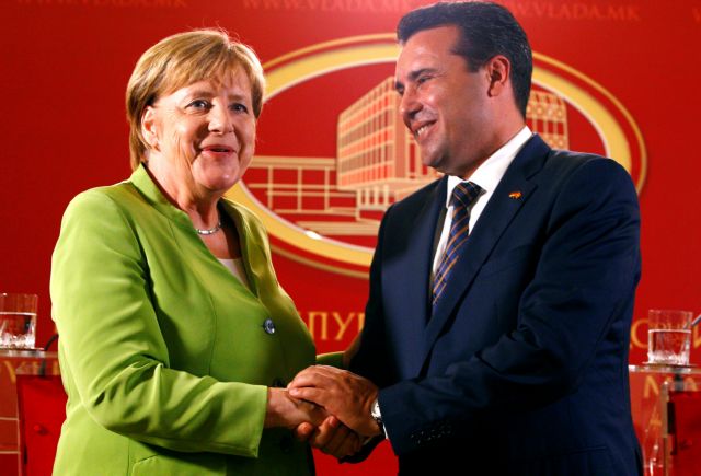 Μέρκελ: Ιστορική ευκαιρία το δημοψήφισμα για την ΠΓΔΜ
