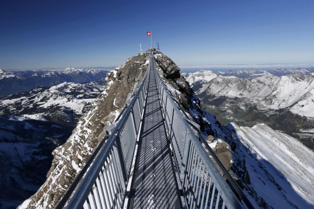Το χιόνι εξαφανίζεται σταδιακά από την Ελβετία