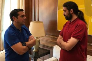 Θύμα ρατσιστικής επίθεσης συνάντησε ο Αλέξης Τσίπρας