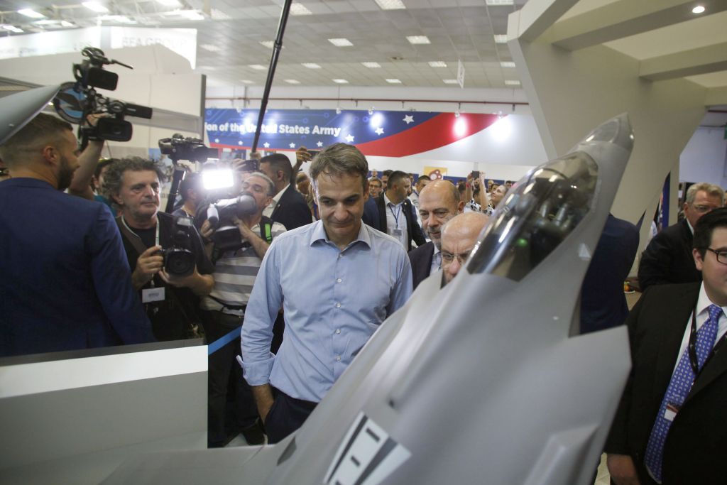 Η επίσκεψη του Κ. Μητσοτάκη στη ΔΕΘ σε φωτογραφίες