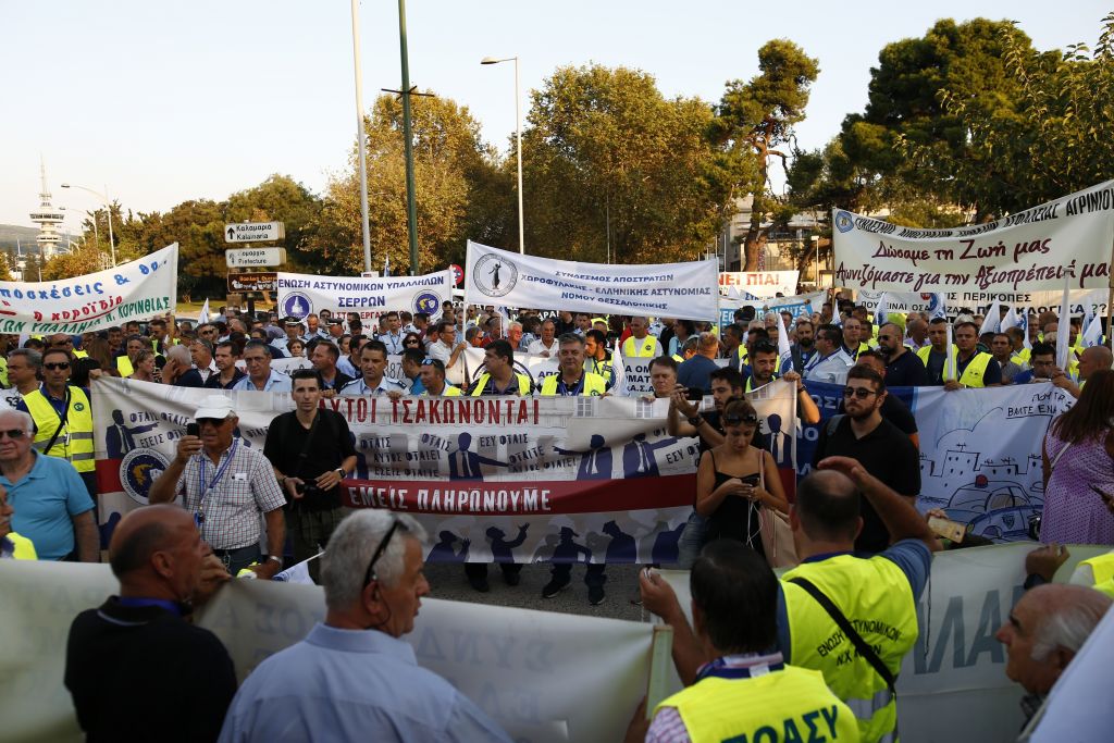 Μεγάλη πορεία διαμαρτυρίας στη Θεσσαλονίκη