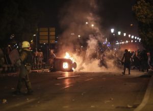 Οκτω συλλήψεις για τα επεισόδια στη Θεσσαλονίκη