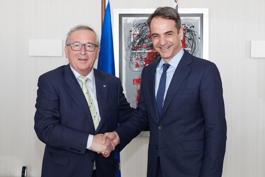 Ακυρώθηκε η συνάντηση Γιούνκερ-Μητσοτάκη